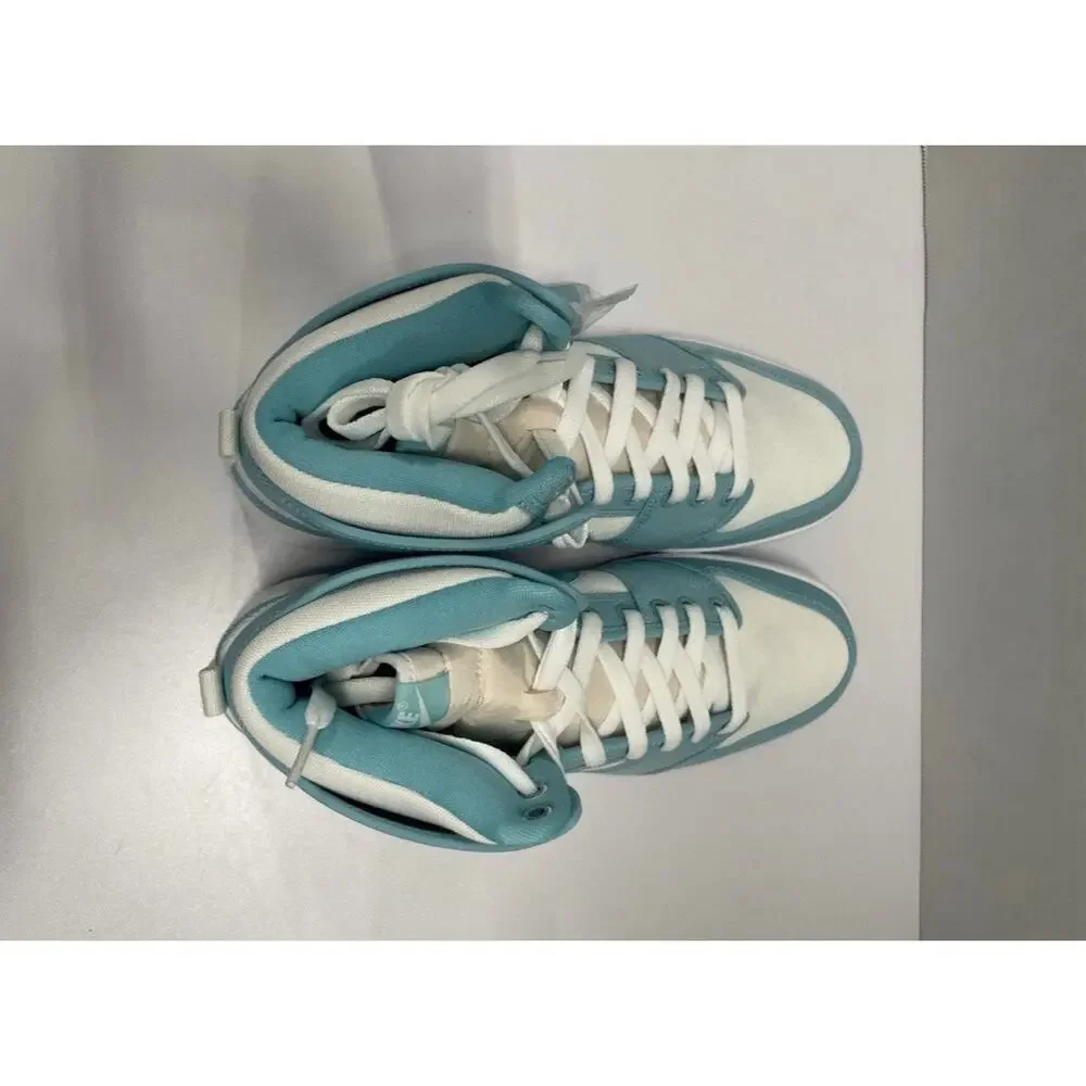 Air Jordan 1 KO High Bleached Aqua DO5047 411 Size 11 White Blue High Top Shoe